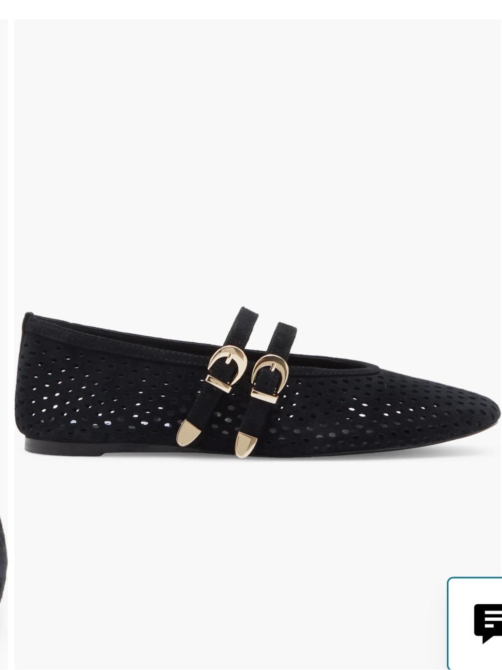 Lissa Perforated Mary Jane Flat
Steve Madden, mesh ballet flat - Picture 2 of 3